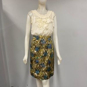 Moulinette Soeurs "Stylist's Eye" Green Sparkle Dress